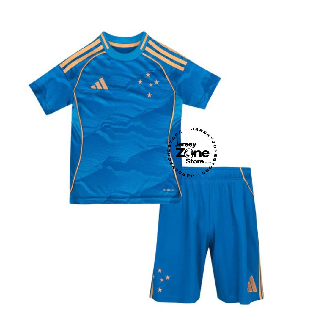 Set Kids Cruzeiro 2025/26 Third Menina Kids