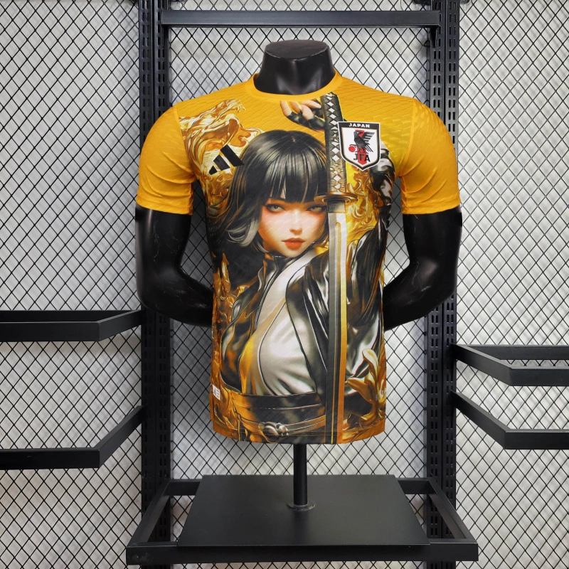 Japan 25/26 Anime Special Edition Jersey - Orange - Player Version - Slim Fit