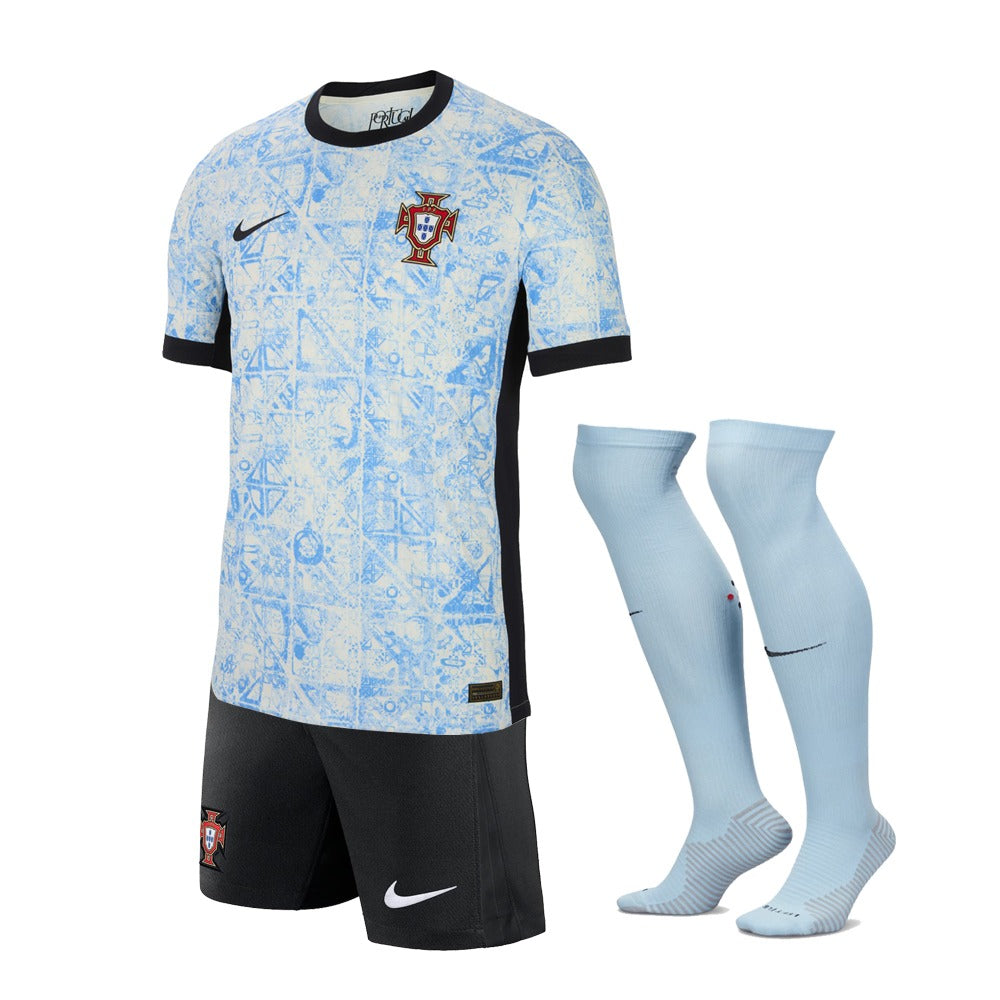 Kids KIT Portugal Away Jersey 2024/25