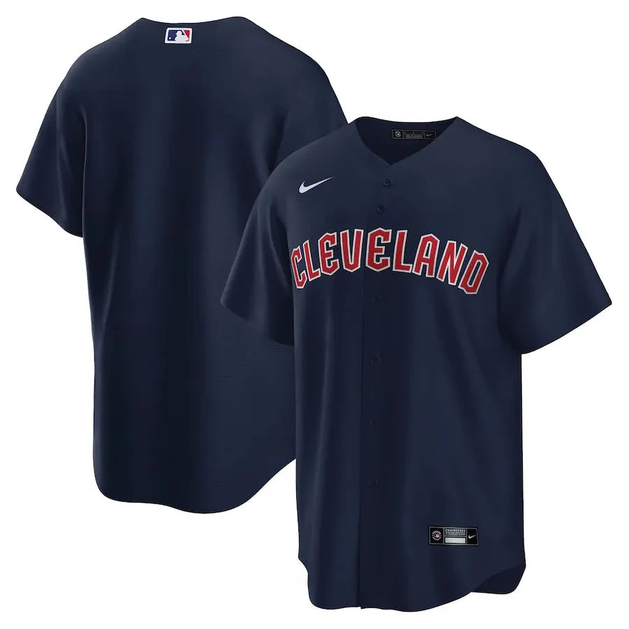 Jersey MLB Cleveland Guardians Navy Alternate Limited Jersey Masculina