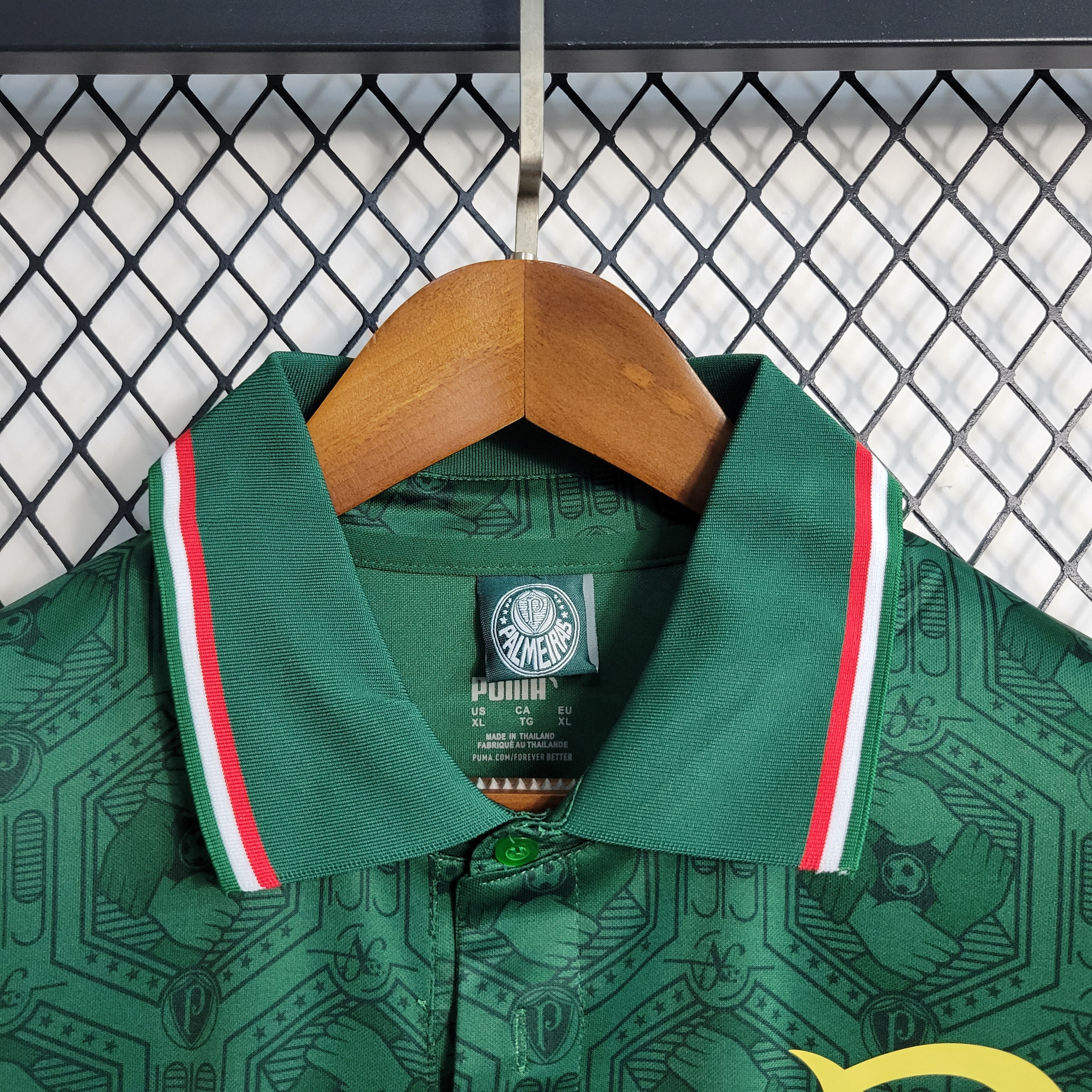 Palmeiras 2022/23 Abel Ferreira Polo - Green