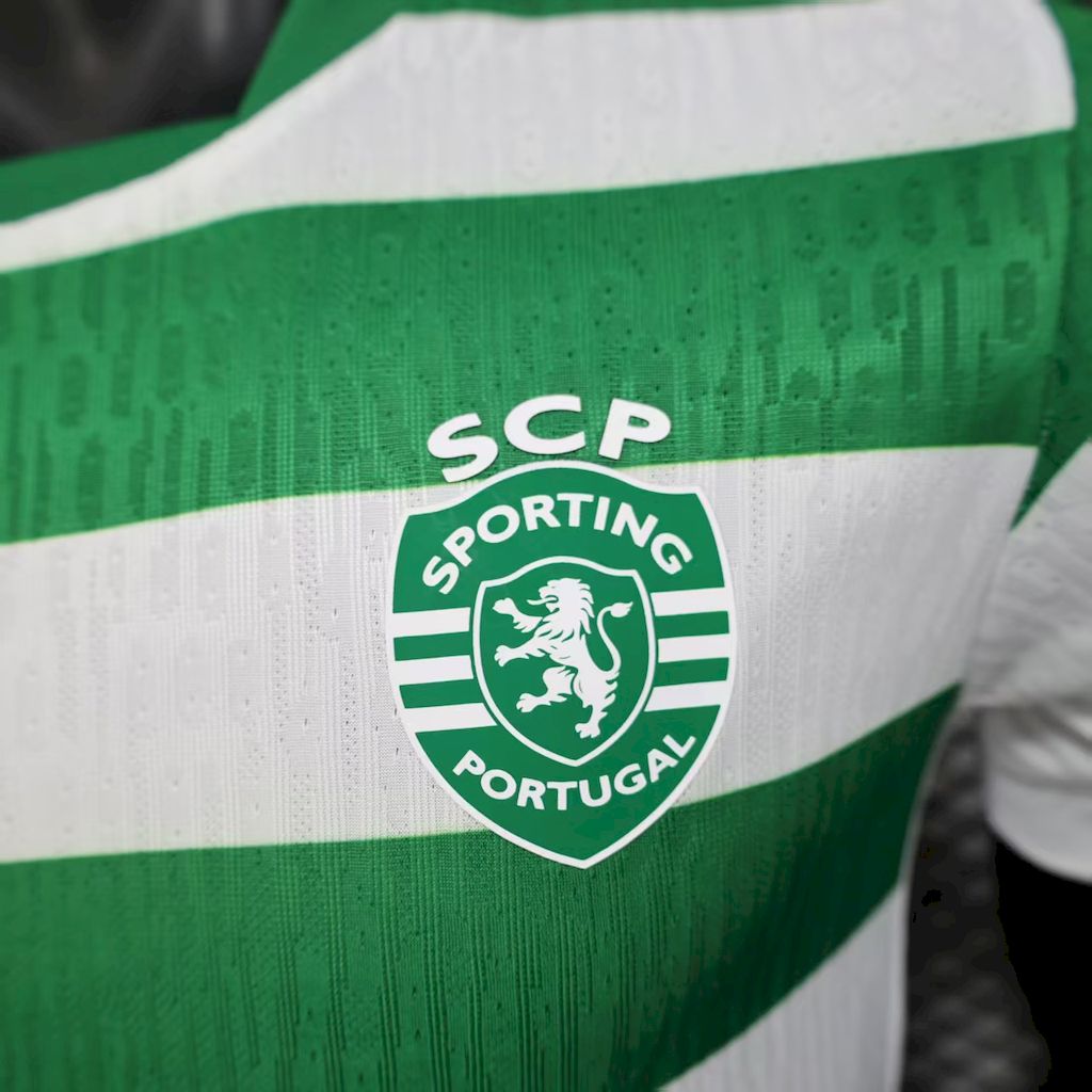 Sporting CP 2025/26 Home Jersey Player Version - Authentic Player [Slim Fit] Player [Slim Fit] Player [Slim Fit] Slim Fit