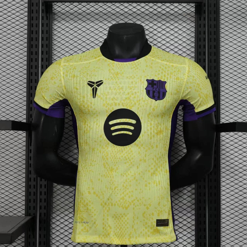 Barcelona 25/26 Special Edition Jersey - Yellow - Player Version - Slim Fit