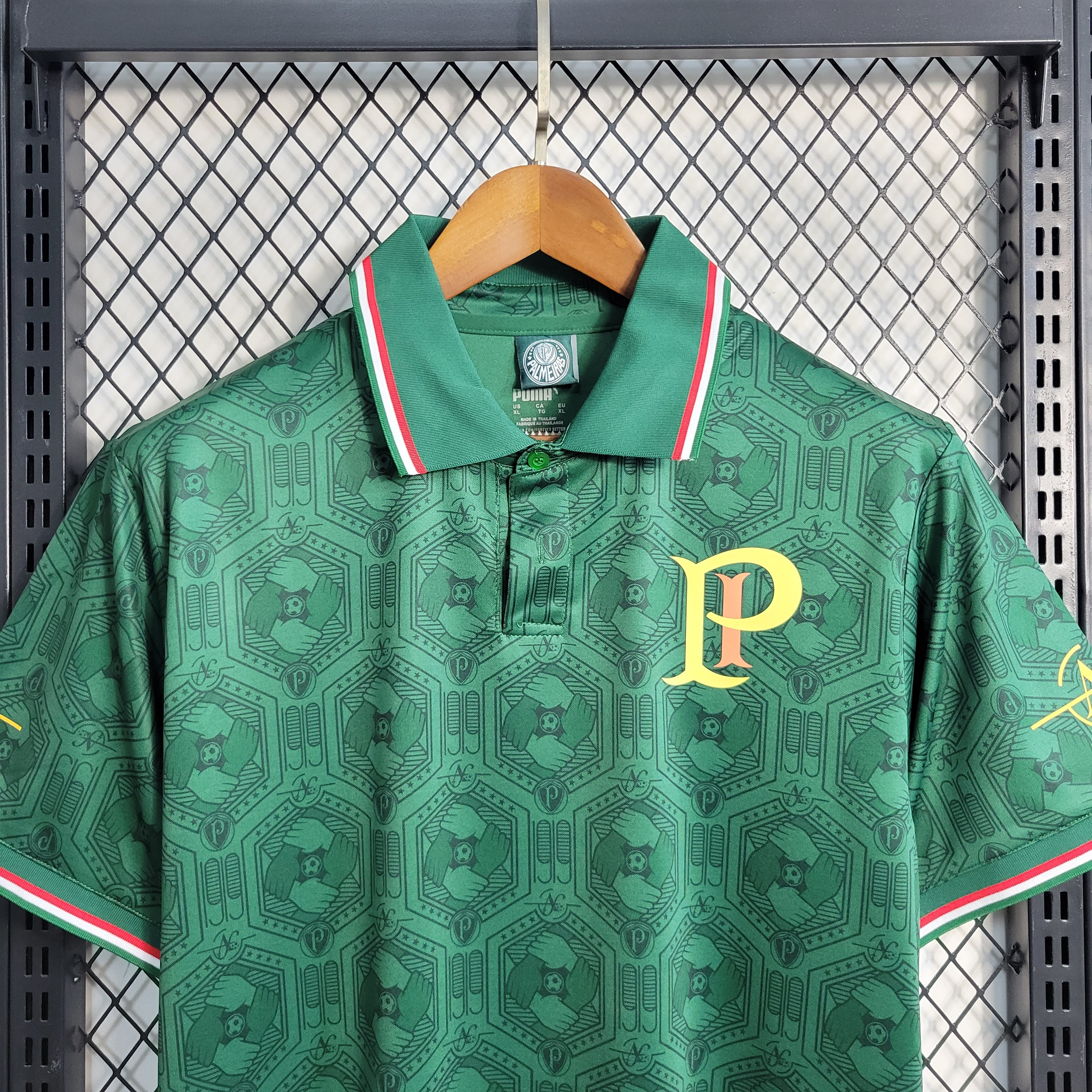 Palmeiras 2022/23 Abel Ferreira Polo - Green