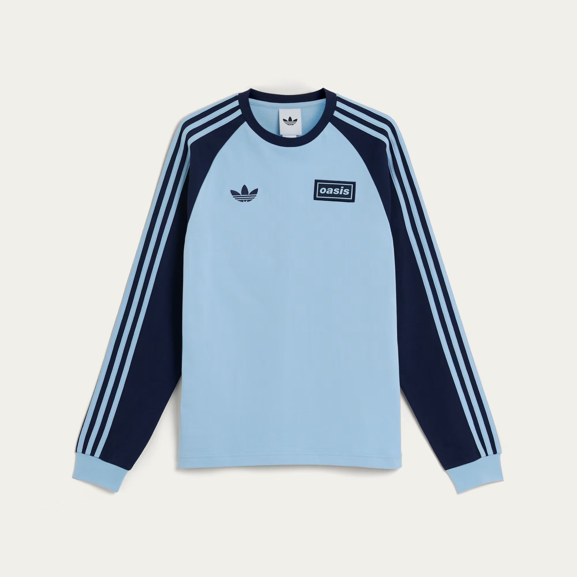 OASIS Long Sleeve 3 Stripes - Blue