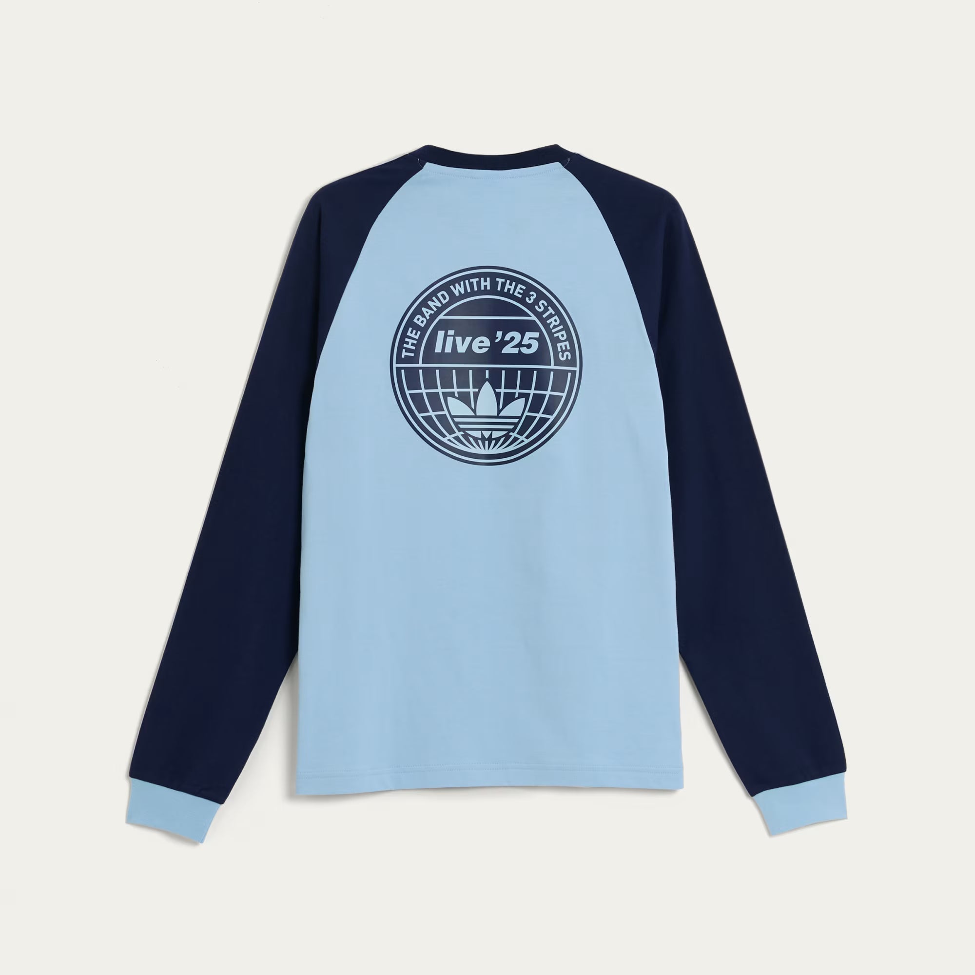 OASIS Long Sleeve 3 Stripes - Blue