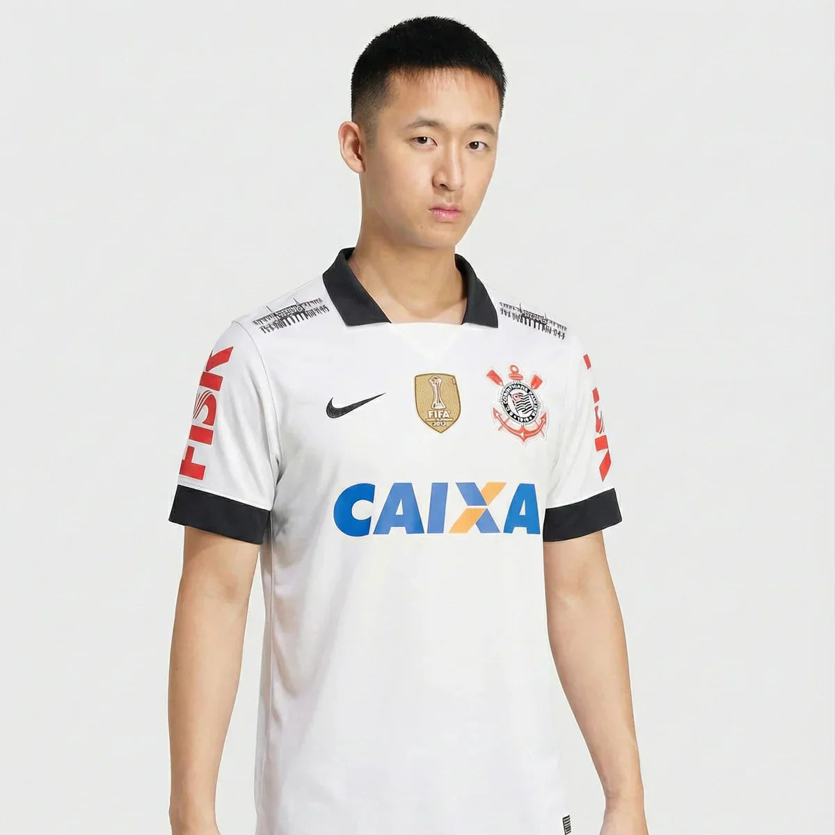 Retrô Corinthians Home 2013 Branca Men's