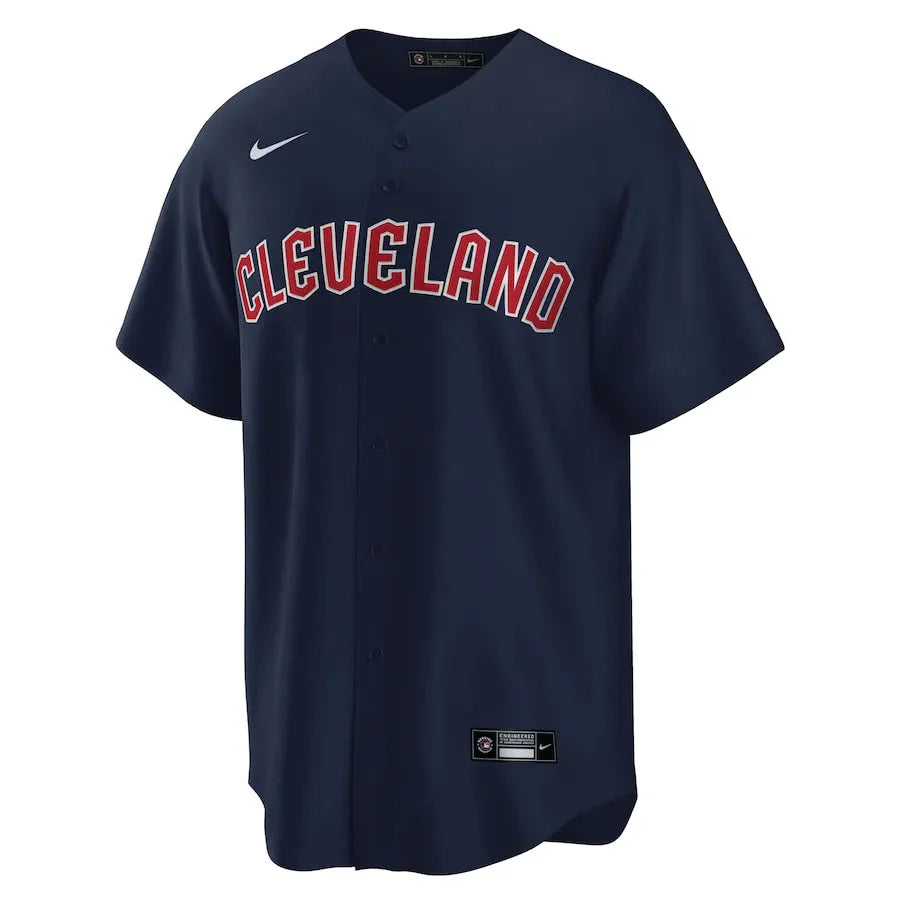 Jersey MLB Cleveland Guardians Navy Alternate Limited Jersey Masculina