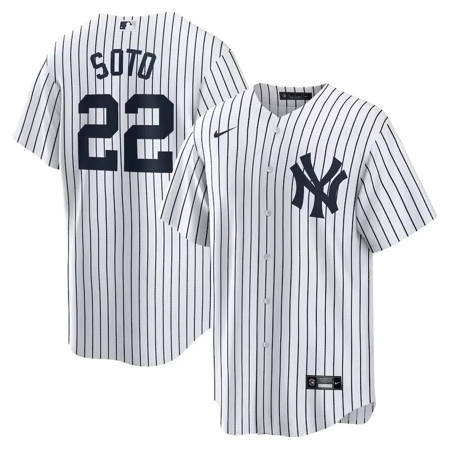Jersey MLB New York Yankees I Torcedor Masculina Listrada Juan Soto 22