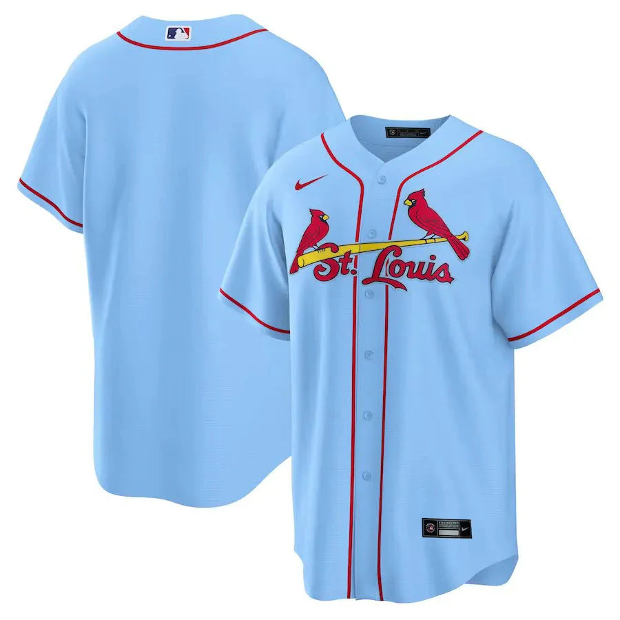 Jersey MLB St. Louis Cardinals Alternate Torcedor Masculina Azul