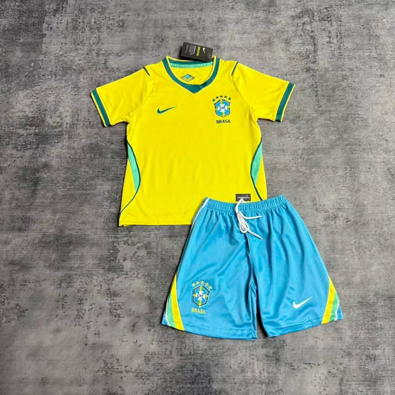 Set Kids Brazil World Cup 2026 Kit Kids