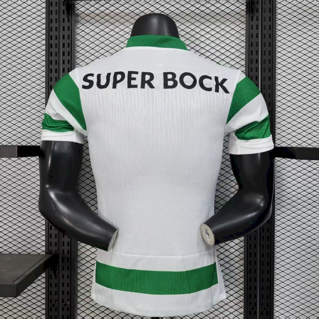 Sporting CP 2025/26 Home Jersey Player Version - Authentic Player [Slim Fit] Player [Slim Fit] Player [Slim Fit] Slim Fit