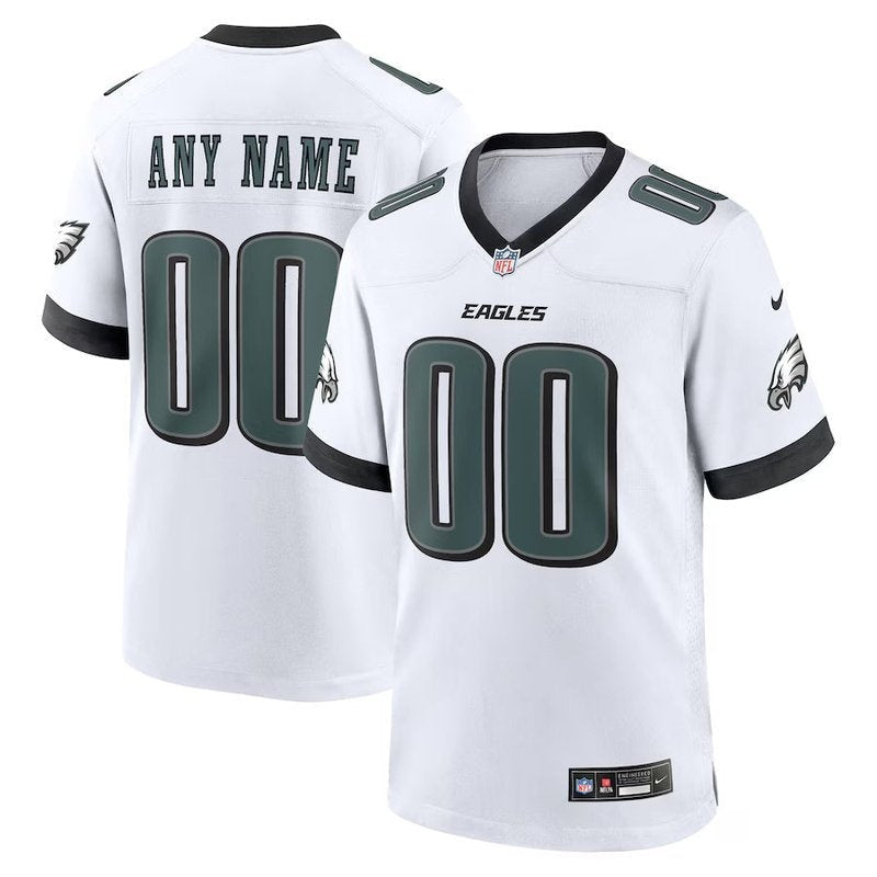 Philadelphia Eagles - Custom Game Jersey - White