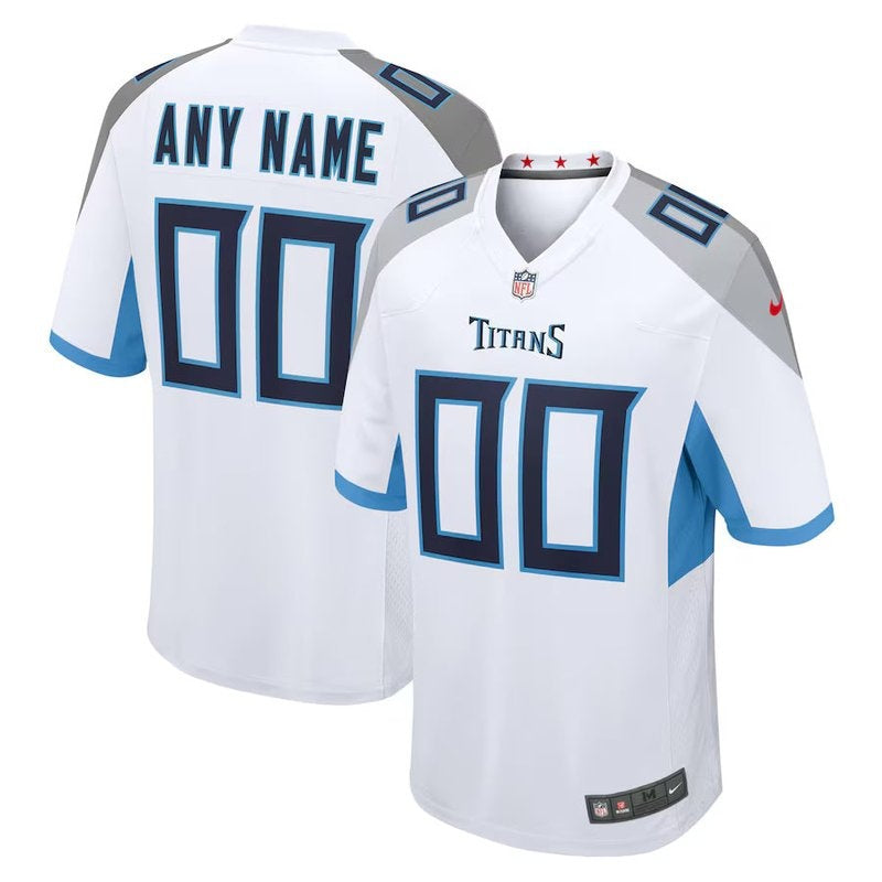 Tennessee Titans - Custom Game Jersey - White